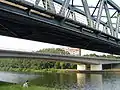 Graafsebrug and railway bridge