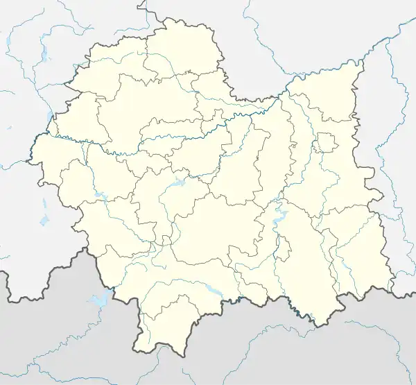 Andrychów is located in Lesser Poland Voivodeship
