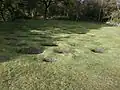 There is evidence to show that Mumrills had lilia pits like those that can still be seen at Roughcastle.