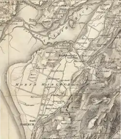 Llanfihangel-y-traethau vicinity c. 1850