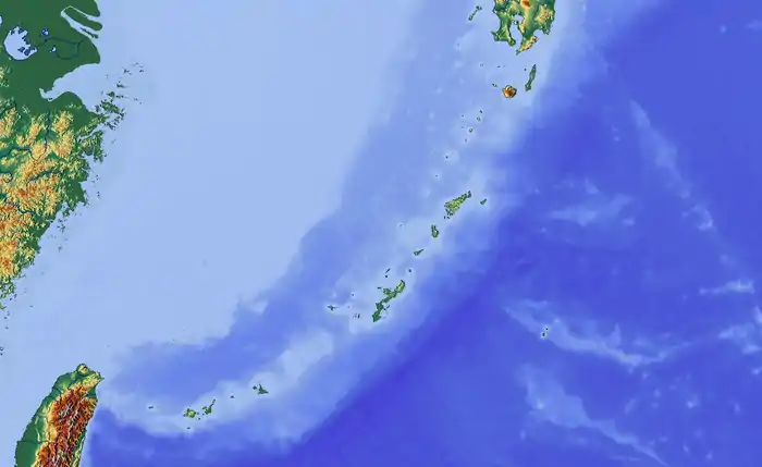 Naval Base Okinawa Naval Facility Okinawa is located in Ryukyu Islands