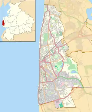 Blackpool Reform Jewish Congregation is located in Blackpool