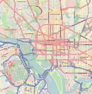 Taft Bridge is located in Washington, D.C.