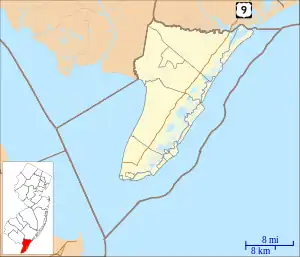 Cold Spring Presbyterian Church is located in Cape May County, New Jersey