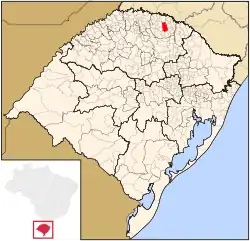 Location of Erechim