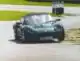 Lotus Elise at Snetterton Motor Racing Circuit.
