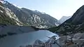 Lousy Lake (tarn) in North Cascades National Park, Picket Range, Washington, USA