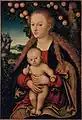The Virgin and Child Under an Apple Tree, Lucas Cranach the elder