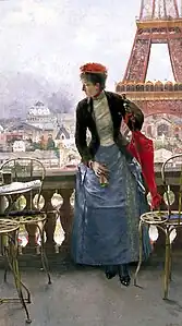 Lady at the World's Fair