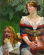 Christ and the Samaritian Woman, 1912, Lviv National Art Gallery