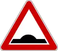 Warning for bumps