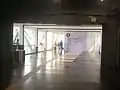 View of the same location in January 2017 when the escalators were still being installed.