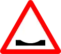 3b)&nbsp;— Dip on road