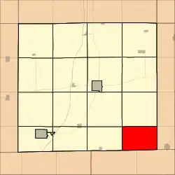 Location in Decatur County