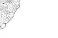 Map of Caithness of 1878-1879 map showing land available for cultivation.