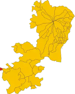 San Cono within the Province of Catania
