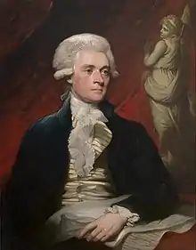 Thomas Jefferson at the Second Continental Congress in Philadelphia