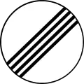 End of prohibitions