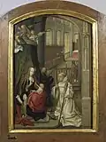 Virgin with the vision of Bernard of Clairvaux, c. 1495,  Museum Catharijneconvent.