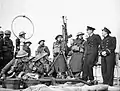 Duke of Wellington's Regiment aboard Sobieski on route to Norway, 20 April 1940