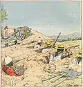 Merina troops in ambush.