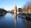 Montelbaan-Tower (built in 1516) at the Oude Schans