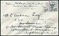First Flight Cover from Mount Hagen to Salamaua endorsed "From Mt Hagen Landing Gnd Central New Guinea" and signed "CR Gurney Pilot 24/5/33" (24 May 1933)