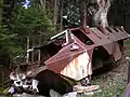 Mt Igman French APC in which members of 1995 US Peace Mission perished.