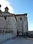 apse of the church exterior view