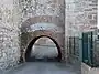 tunnel under the apse