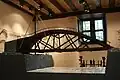 Model of a Leonardo bridge
