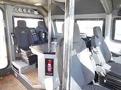 Port side seating