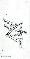 Kiss III Gruppensex, drypoint, 34x17,5&nbsp;cm, 1992,