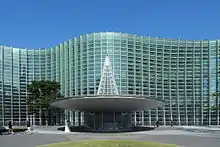 Image 13The National Art Center, Tokyo, designed by Kisho Kurokawa, is an "empty museum", lacking its own collection, which hosts temporary exhibitions from other organisations.
