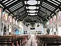 Nave and sanctuary