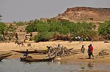 Waterfront scene