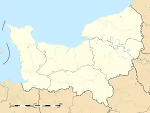 Granville is located in Normandy