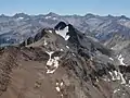 North face, from Red Slate Mountain