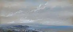 Northern Irish Coast watercolour