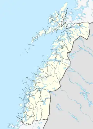 Leknes is located in Nordland