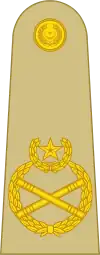 Urdu: فیلڈ مارشل, romanized:&nbsp;field marchell(Pakistan Army)