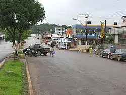 A street in Oiapoque.