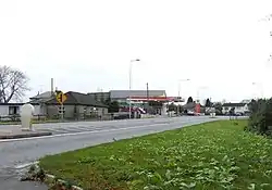 Until bypassed in 2007, the village was on the N11 road