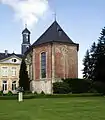 east facade of the church