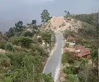 Panamericana – Pan American Highway – in the Cordillera de los Andes, southern Ecuador, near to Catacocha, 2,500m / 8,000&nbsp;ft Elev.