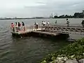Pandan Reservoir Fishing Jetty on Penjuru Road