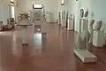 Part of the hall of ancient sculptures and pottery.