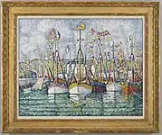 Blessing of the Tuna Fleet at Groix, 1923, Minneapolis Institute of Art