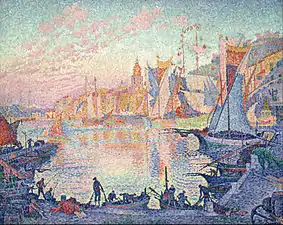 The Port of Saint-Tropez, 1901, oil on canvas, 131 x 161.5 cm (51.6 x 63.6 in), National Museum of Western Art, Tokyo