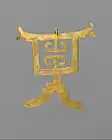 Pendant; 4th–10th century; gold; height: 14.6&nbsp;cm (53⁄4 in.); Metropolitan Museum of Art (New York City)